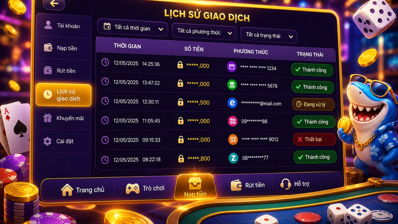 Bảng kiểm gửi yêu cầu hỗ trợ giao dịch 789bet cho người học trò chơi bàn
